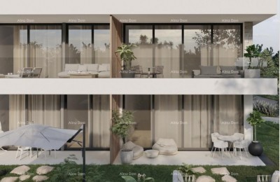 Verkoop - Appartement in aanbouw met tuin en parkeerplaats, nabij Rovinj!