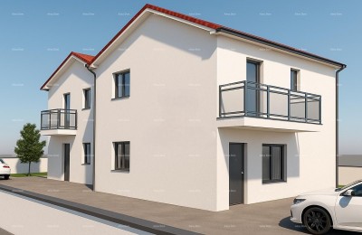 Nieuwbouw van een twee-onder-een-kapwoning in Kaštel
