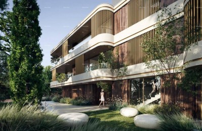 ROVINJ - verkoop van een appartement in een luxe residentie aan zee / S5