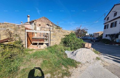 Kamena woning met tuin en begonnen renovatie - omgeving van Pazin