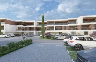 Te koop: appartement in nieuwbouw met garage, parkeerplaats en berging, Pula!
