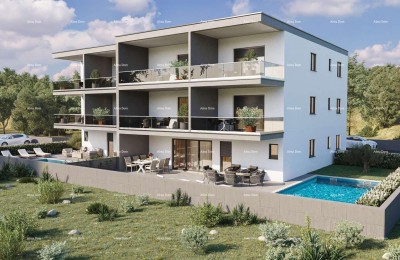 NOVIGRAD – NIEUWBOUW, APPARTEMENT 123,37 m² MET ZWEMBAD EN 2 PARKEERPLAATSEN