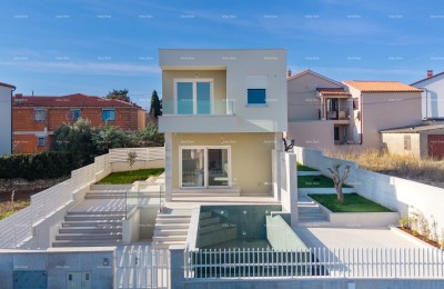 MODERNE VILLA IN LIŽNJAN MET OVERLOOPZwembad EN PANORAMISCH UITZICHT OP DE ZEE