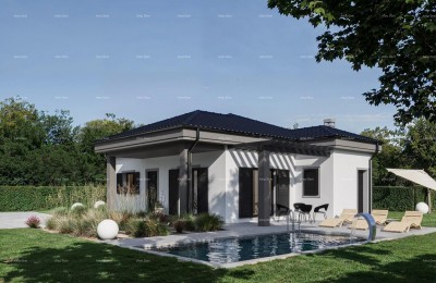 Huis in roh-bau fase met zwembad - rustige locatie voor het perfecte gezinswoning of vakantie.