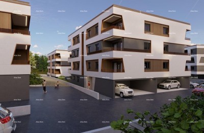 Verkoop van appartementen in moderne nieuwbouw, in het centrum, Poreč!