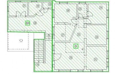 POREČ – MUSALEŽ, VERKOOP VAN APPARTEMENT MET GALERIJ EN PARKEERPLAATS