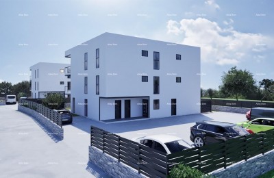 Te koop – moderne, nieuwe appartementen in Peroj met uitzicht op zee en 2 parkeerplaatsen.