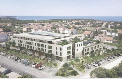 Verkoop van appartementen in een nieuw commercieel-residentieel project, Poreč