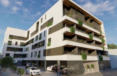 Verkoop van moderne appartementen in een nieuw gebouw, centrum, Pula!
