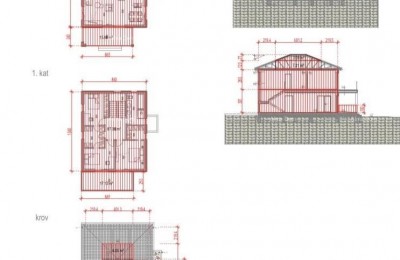 Bouwgrond met bouwvergunning en begonnen bouw, JADREŠKI, PULA