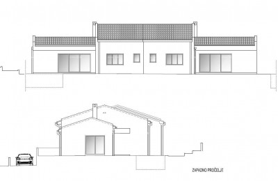 Moderne duplex villa met zwembad te koop, Kožljani, Barban!