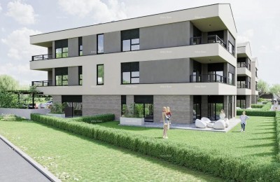Verkoop van appartementen in moderne nieuwbouw met zwembad, dichtbij Fažana!
