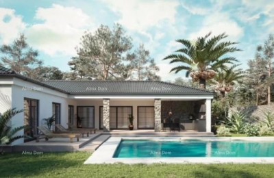 TE KOOP BOUWGROND MET PROJECT - Barban (1.010 m²)
