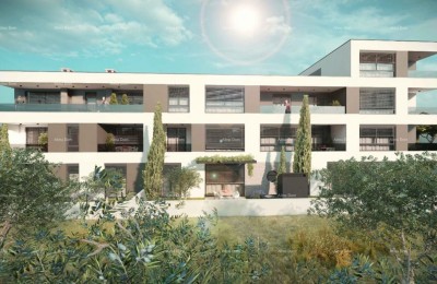 Appartementen te koop in een nieuw gebouw met uitzicht op zee, Štinjan!