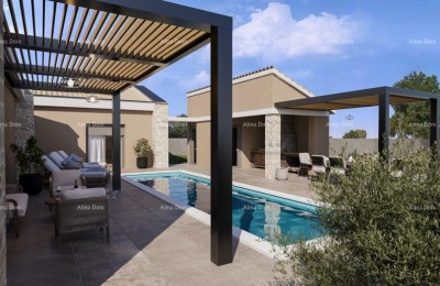 Bouwgrond met vergunning en project voor villa met zwembad – 760 m²