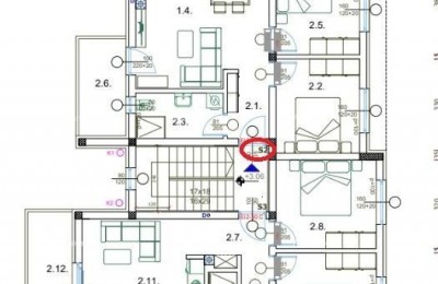 Te koop - appartement op de 1e verdieping in nieuwbouw - gebouw met slechts 4 appartementen, Pula! S2