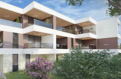 Penthouse, appartement 132m2, Garage + PM, in een nieuw wooncomplex, Valdebek, Pula!