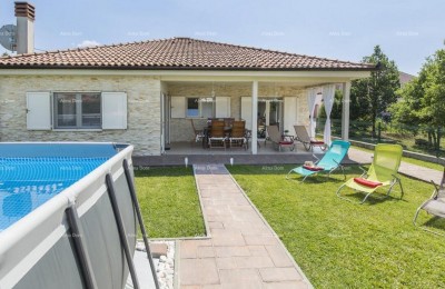 Labin – Ingericht gelijkvloers huis met zwembad