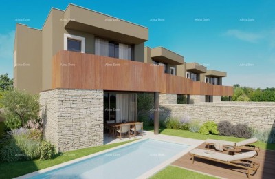 Moderne tussenwoning met zwembad, 148,56 m²
