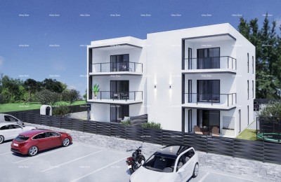 Te koop – moderne, nieuwe appartementen in Peroj met 2 parkeerplaatsen.