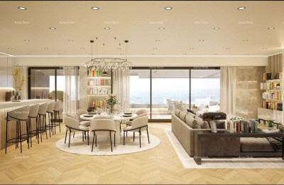 Rovinj – Moderne duplex appartement in nieuwbouw, dichtbij de zee
