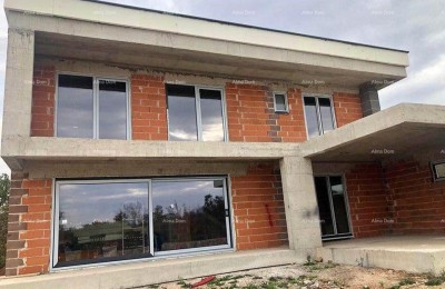 Te koop: Roh Bau villa in aanbouw, Labin