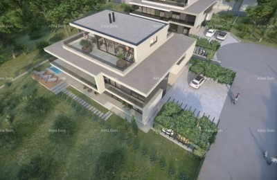 LUXE RESIDENTIE IN ROVINJ – 128 m² + 254 m² TUIN, ZWEMBAD