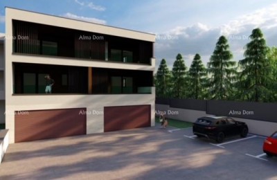 PULA, NIEUWBOUW, APPARTEMENT 80,7 m² MET TERRAS EN PARKEERPLAATS