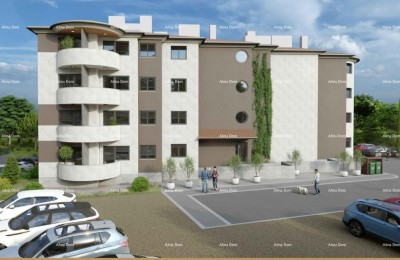 Appartementen te koop in een nieuw woonproject in aanbouw, vlakbij de rechtbank, Pula!