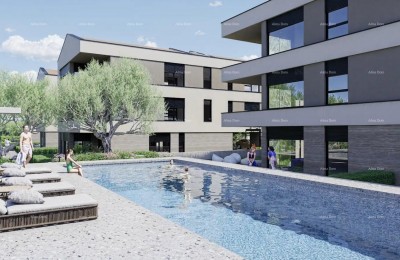 Verkoop van appartementen in moderne nieuwbouw met zwembad, dichtbij Fažana!