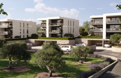 Nieuwe project! Appartementen op een uitstekende locatie, dichtbij de zee, Umag! appartement E zg1