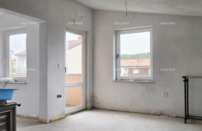 Pula – Busoler, verkoop van een appartement in roh-bau fase