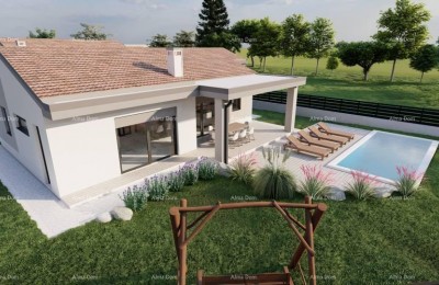Te koop: bungalow met zwembad in aanbouw