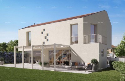 Centrum Funtana! Perceel met bouwvergunning en betaalde gemeentelijke heffingen!