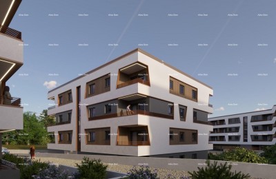 Verkoop van appartementen in moderne nieuwbouw, in het centrum, Poreč!