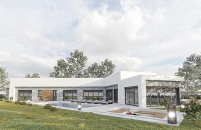 Verkoop van bouwperceel met bouwvergunning voor de bouw van een moderne gezinswoning, nabij Barban!