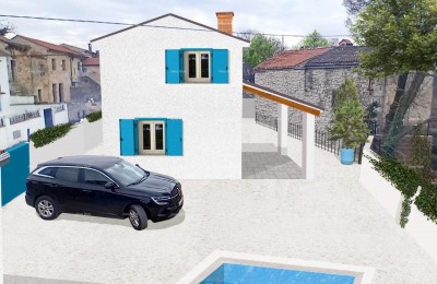 BUTKOVIĆI, SVETVINČENAT – BOUWGROND MET TOESTEMMING VOOR EEN HUIS MET ZWEMBAD